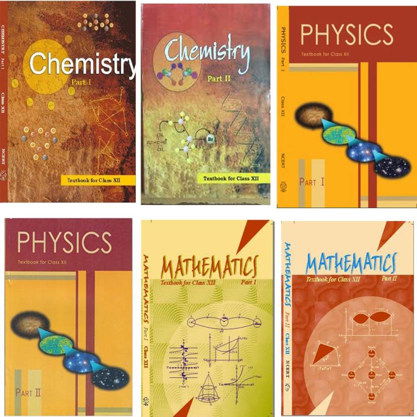 Xii Ncert Pcm Combo Set Of 6 Books (Paperback, NCERT) - Bookkar India